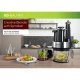 Hotpoint Ariston HB 0806 UP0 1,2 L Frullatore da tavolo 800 W Nero, Acciaio inox 12