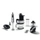 Hotpoint Ariston HB 0806 UP0 1,2 L Frullatore da tavolo 800 W Nero, Acciaio inox 10