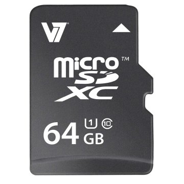 V7 Micro SDXC Scheda di Memoria 64GB UHS-1