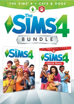 Electronic Arts The Sims 4 Plus Cats & Dogs Bundle, PC Standard+Componente aggiuntivo Inglese