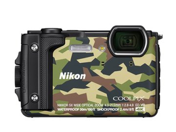 Nikon COOLPIX W300 1/2.3" Fotocamera compatta 16 MP CMOS 4608 x 3456 Pixel Nero, Mimetico