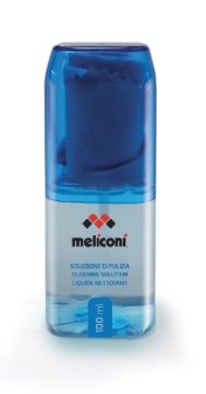 Meliconi Blue 100 Computer portatile Spruzzo e panno asciutto per la pulizia dell'apparecchiatura 100 ml