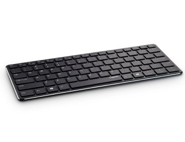 Rapoo E6350 tastiera Universale Bluetooth QWERTY Italiano Nero