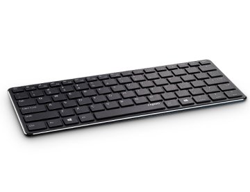 Rapoo E6350 tastiera Bluetooth QWERTY Italiano Nero