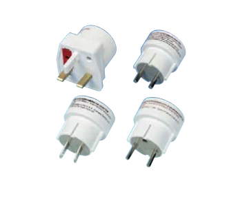 Vivanco Travel plug set adattatore e invertitore Bianco