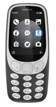 Nokia 3310 3G 6,1 cm (2.4") 84,9 g Cioccolato, Grigio Telefono cellulare basico