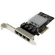 StarTech.com Scheda di rete PCIe Gigabit Power over Ethernet a 4 porte - Adattatore PCI express - Intel I350 NIC 2