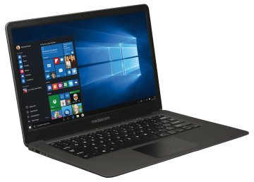 Mediacom Smartbook 141 Intel Atom® x5-Z8350 Computer portatile 35,6 cm (14") Full HD 4 GB 32 GB Flash Windows 10 Home Grigio