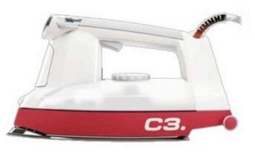 JURA C3 ferro da stiro Ferro da stiro a secco e a vapore Acciaio inossidabile 1600 W Rosso, Bianco