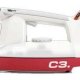 JURA C3 ferro da stiro Ferro da stiro a secco e a vapore Acciaio inossidabile 1600 W Rosso, Bianco 2