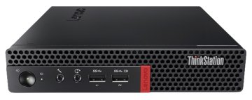 Lenovo ThinkStation P320 Intel® Core™ i7 i7-7700T 8 GB DDR4-SDRAM 256 GB SSD NVIDIA® Quadro® P600 Windows 10 Pro Mini PC Nero