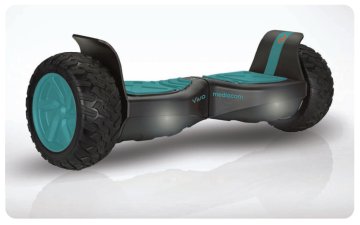Mediacom V80H hoverboard Monopattino autobilanciante 12 km/h 4400 mAh Nero