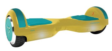 Mediacom Vivo V65 hoverboard Monopattino autobilanciante 12 km/h 2200 mAh Blu, Giallo