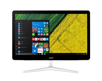 Acer Aspire Z24-880 Intel® Core™ i5 i5-7400T 60,5 cm (23.8") 1920 x 1080 Pixel PC All-in-one 8 GB DDR4-SDRAM 1 TB HDD NVIDIA® GeForce® 940MX Windows 10 Home Nero, Argento