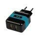 i-tec CHARGER2A1 Caricabatterie per dispositivi mobili Smartphone, Tablet Nero, Blu AC Interno 4