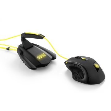Sharkoon SHARK ZONE M51+ mouse Gaming Mano destra USB tipo A Laser 8200 DPI