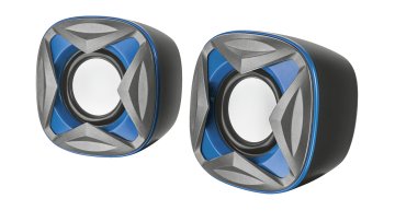 Trust Xilo Compact 2.0 Nero, Blu Cablato 4 W