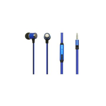Vultech HD-02B cuffia e auricolare Cablato In-ear Musica e Chiamate Blu