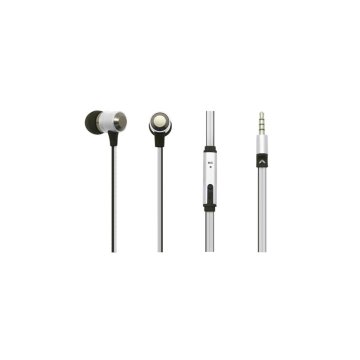 Vultech HD-02W cuffia e auricolare Cablato In-ear Musica e Chiamate Argento