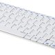 Rapoo E6100 Italiano Bluetooth Bianco 4