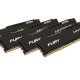 HyperX FURY Black 32GB DDR4 2400MHz Kit memoria 4 x 8 GB 2