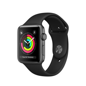 Apple Watch Series 3 OLED 42 mm Digitale 312 x 390 Pixel Touch screen Grigio Wi-Fi GPS (satellitare)