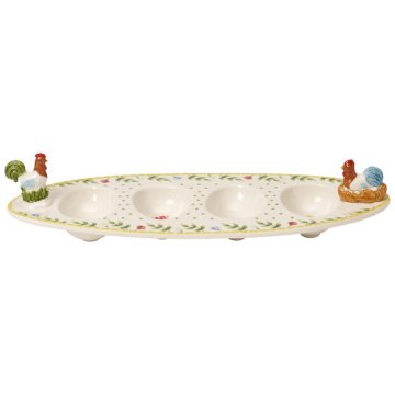 Villeroy & Boch 1486383592 piatto da portata Porcellana Multicolore Ovale Ciotola da portata