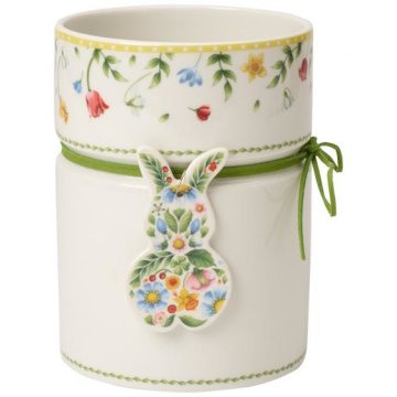 Villeroy & Boch 1486445130 vaso Vaso a forma di cilindro Tessuto, Porcellana Multicolore