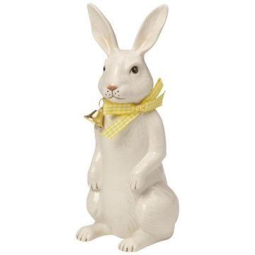 Villeroy & Boch Easter Bunnies Coniglio grande in piedi con campanella 22cm