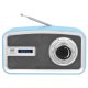 Trevi DAB 792 R Personale Digitale Blu, Grigio, Argento 2