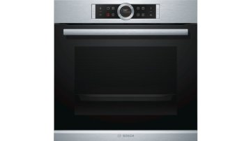 Bosch HRG6753S2 forno 71 L Nero, Acciaio inox
