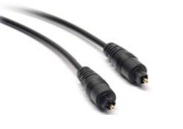 Redline RDL2601 cavo a fibre ottiche 2 m TOSLINK Nero