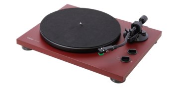 TEAC TN-400BT-MR piatto audio Giradischi con trasmissione a cinghia Rosso