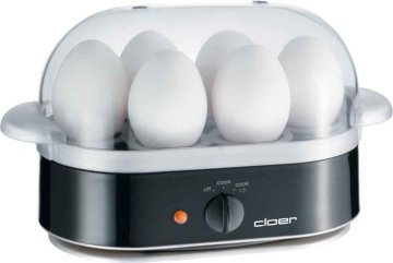 Cloer 6090 Pentolino per uova 6 uovo/uova 400 W Nero