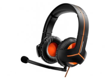 Thrustmaster Y350 CPX 7.1 Auricolare Cablato A Padiglione Gaming Nero, Arancione