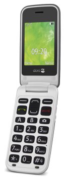 Doro 2414 6,1 cm (2.4") 89 g Argento Telefono cellulare basico