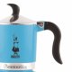 Bialetti Fiammetta Fluo 3 Tazze Azzurro 3