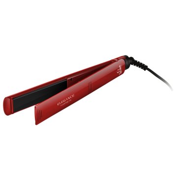 GA.MA Elegance Piastra per capelli Caldo Rosso 40 W 1,8 m