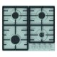 Gorenje G641X piano cottura Nero, Acciaio inox Da incasso Gas 4 Fornello(i) 2