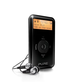 Pure Move 2520 Personale Analogico e digitale Nero, Argento