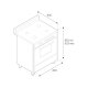 Bertazzoni La Germania Americana AMN805GEVSXE cucina Gas Acciaio inox 3