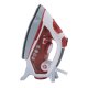 Hoover IRONflow TIF2800/1 011 Ferro da stiro a secco e a vapore Ceramica 2800 W Rosso, Trasparente 4