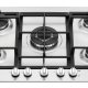 Nardi VG55EAVX piano cottura Bianco Da incasso Gas 5 Fornello(i) 2