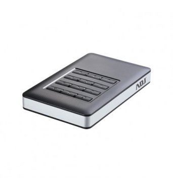 Adj 120-00019 contenitore di unità di archiviazione Custodia per Disco Rigido (HDD) Nero 2.5"