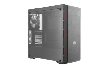 Cooler Master MasterBox MB600L Midi Tower Nero, Rosso