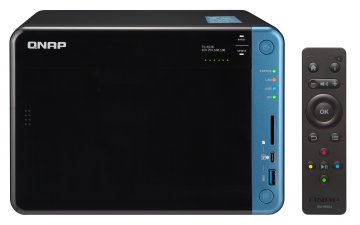 QNAP TS-653B NAS Tower Intel® Celeron® J3455 8 GB DDR3L 0 TB QNAP Turbo System Nero