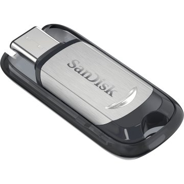 SanDisk Ultra unità flash USB 32 GB USB tipo-C 3.2 Gen 1 (3.1 Gen 1) Nero, Argento