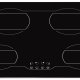 Nardi PVF6EHT 45 Nero Da incasso Ceramica 4 Fornello(i) 2