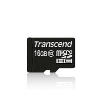 Transcend 16GB microSDHC Class 10 UHS-I MLC Classe 10