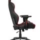 AKRacing Overture Sedia da gaming per PC Sedia imbottita tappezzata Nero, Grigio, Rosso 3